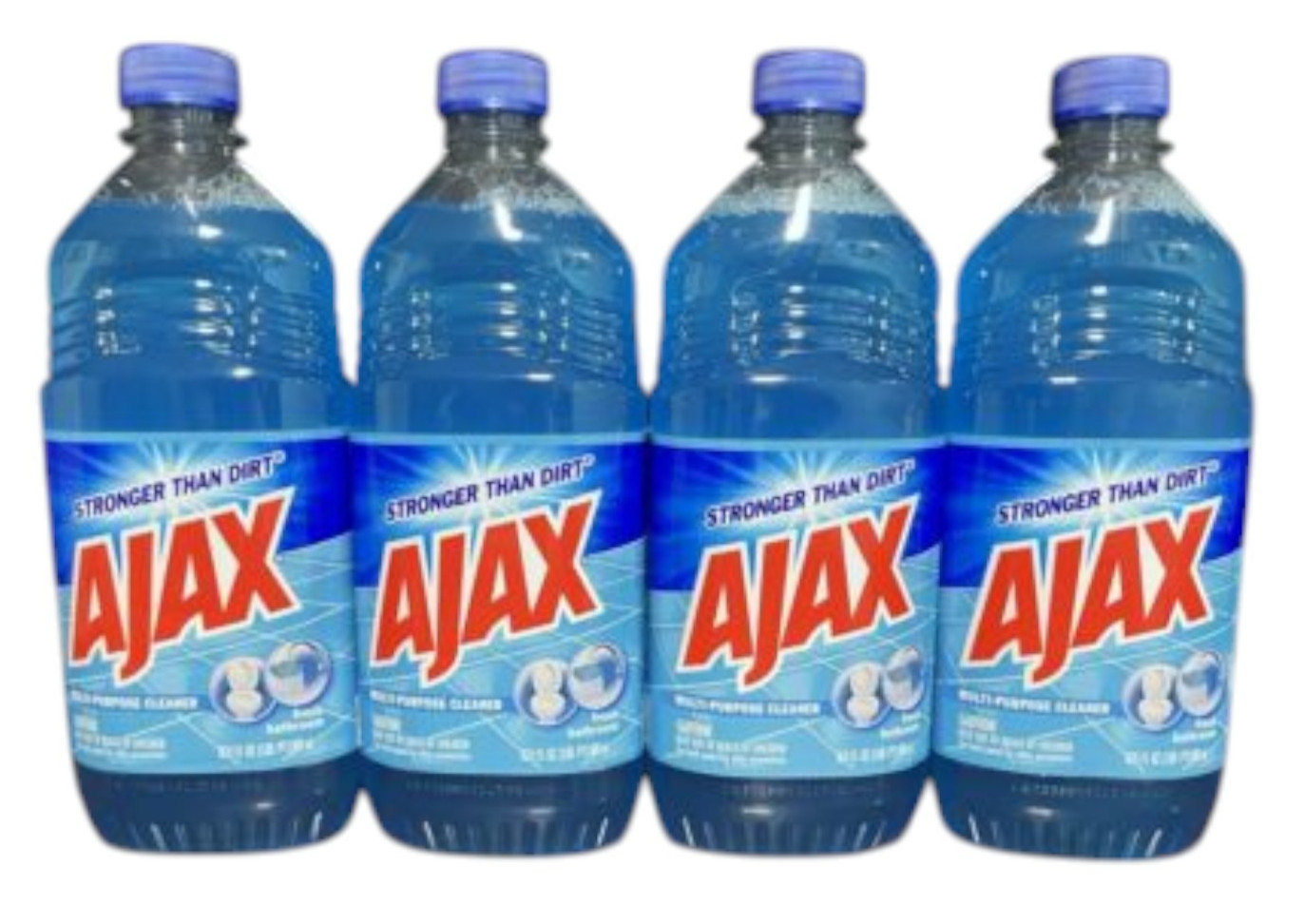 Lot Of 4 Ajax Multi Purpose Cleaner Fresh Bathroom 16.9oz.