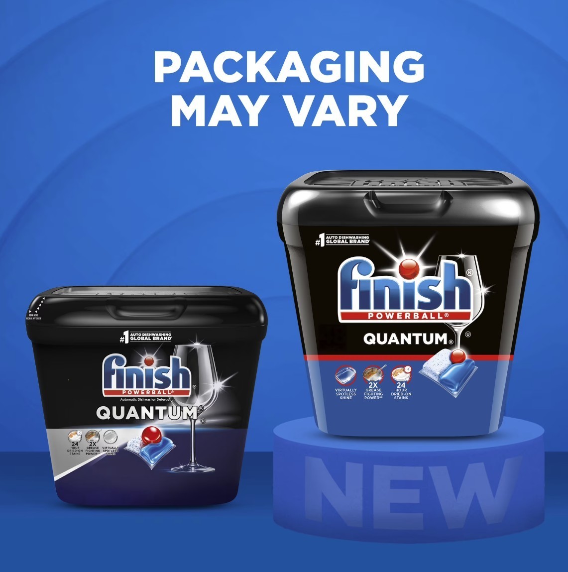 [SALE] Finish Quantum Dishwasher Pods Advanced Clean 57 Count Detergent 2 Pack