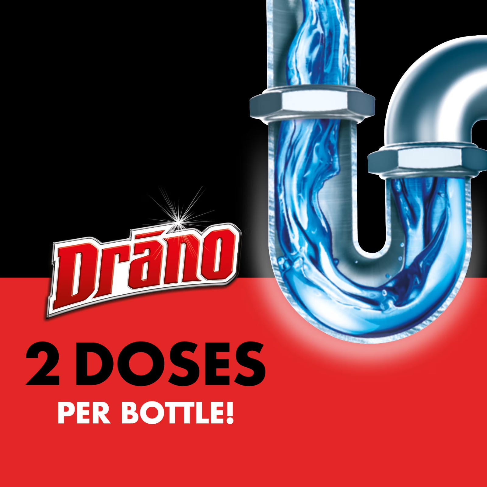 Drano Max Gel Drain Clog Remover, 32 oz – Unclogs Showers and Sinks.
