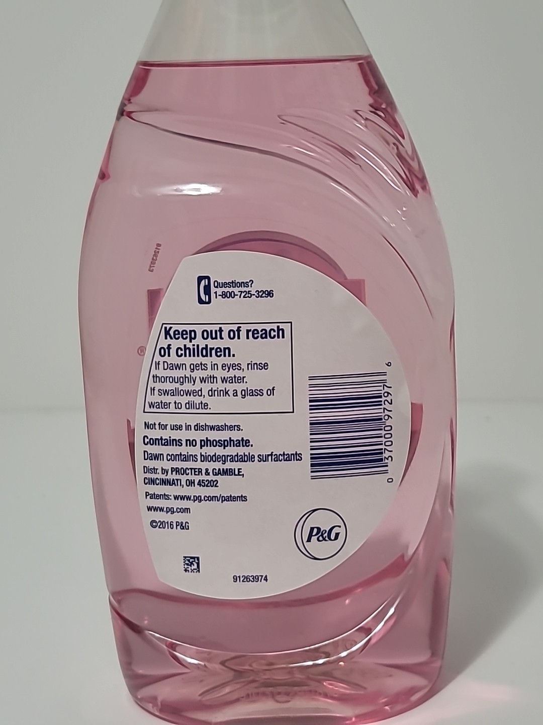 1 Dawn Ultra Escapes Fuji Cherry Blossom NEW Dishwashing Liquid 16.2 Fl Oz