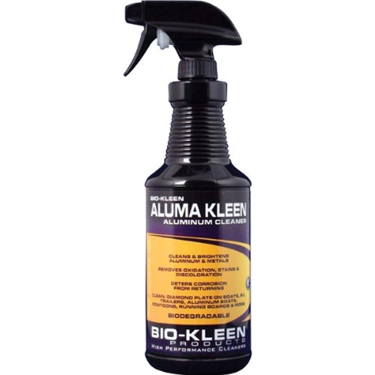 Bio-Kleen 12201525 M00107 Aluminum Cleaner, 32 oz. 32 Ounce (Pack of 1), black