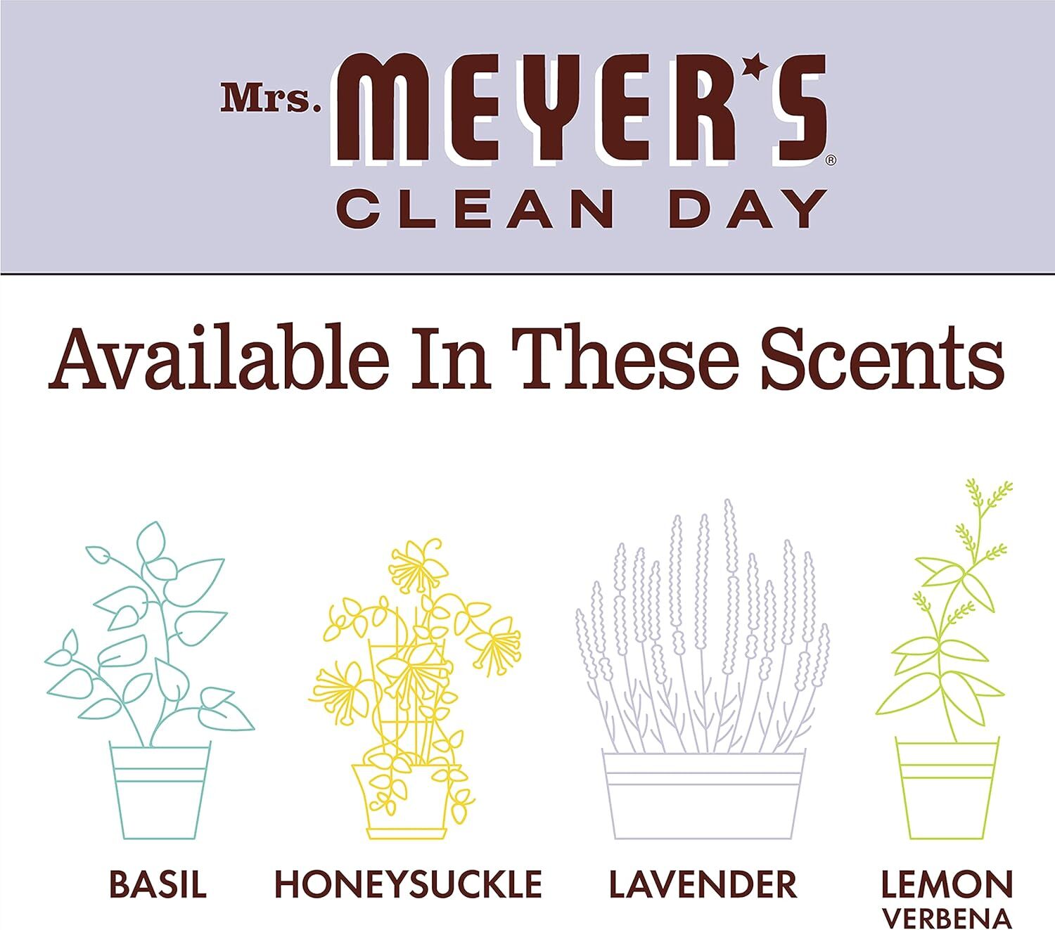 Mrs. Meyer’s Clean Day Multi-Surface Concentrate Bottle, Lavender Scent 32 Fl Oz