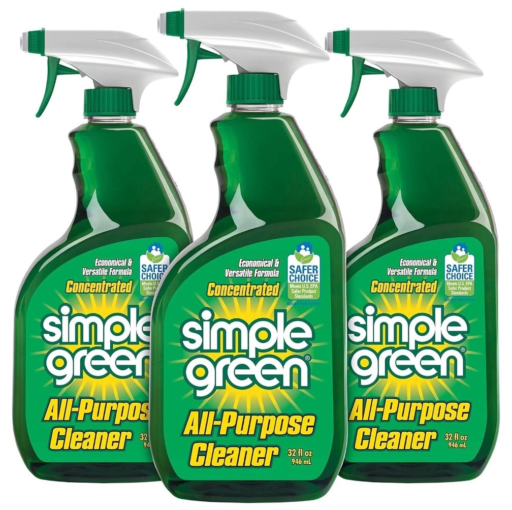 Simple Green AllPurpose Cleaner 32 Fl Oz Set of 3 Original Scent 96 Fl Oz Sealed