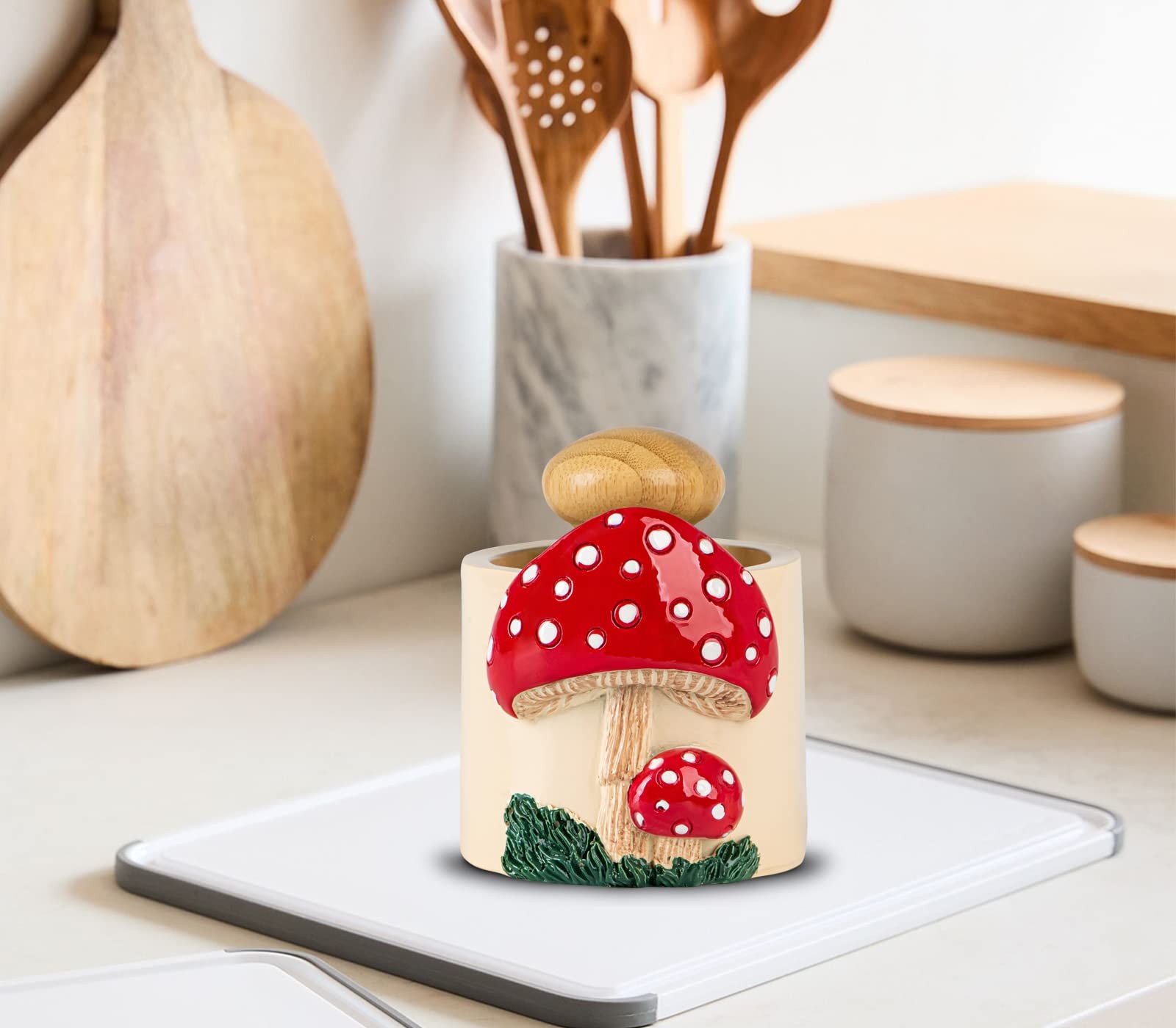Mushroom Dish Brush Holder And Dish Scrubber Dish Brush And Holder Set Dish S…