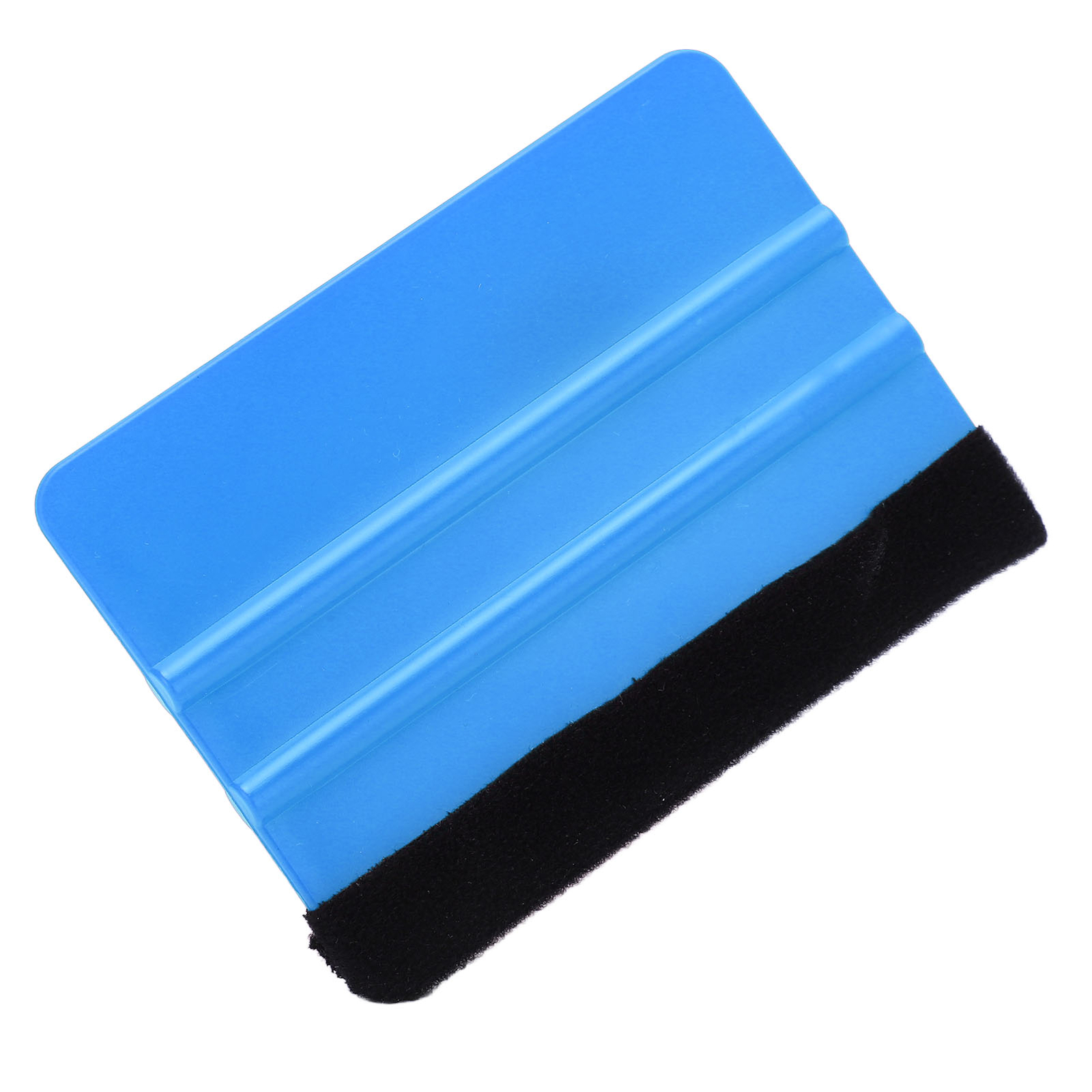 10 X Car Vinyl Scraper Scratch Resistant Professional Vinyl Felt Squeegee Blue