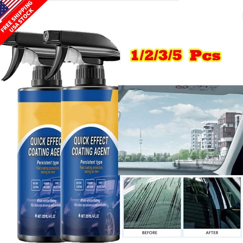 1-5 PCS 120ML Coating Agent Persistent Type Car Coating Spray-Quick Effect