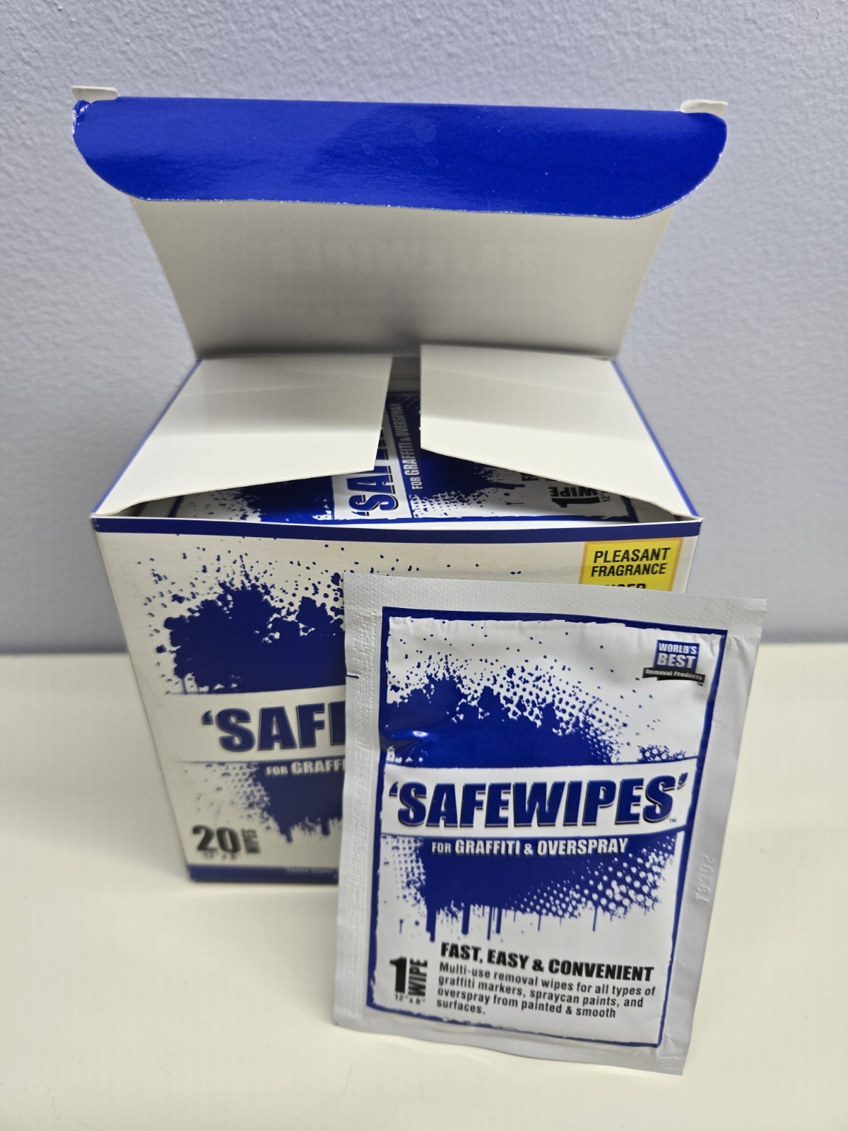 Safewipes Graffiti Remover Surface Cleaning Wipes -20 ct, pack