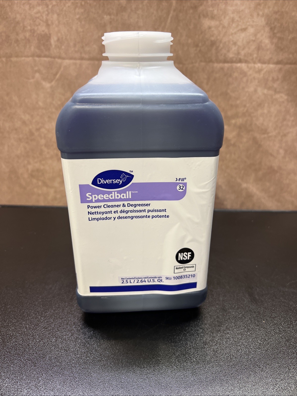 Diversey 100835210 Non-Butyl Cleaner Degreaser Concentrate, 2.5L Bottle,