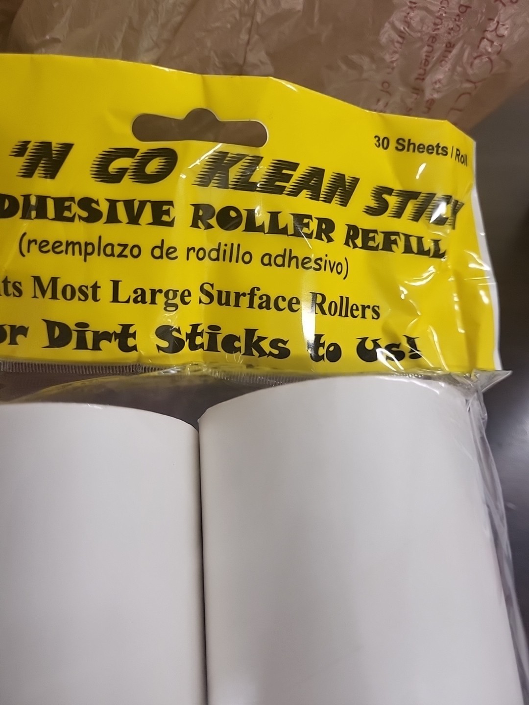 1 Pack of 2 Roll N Go Adhesive Replacement Rollers 10″ 530181 Free shipping New