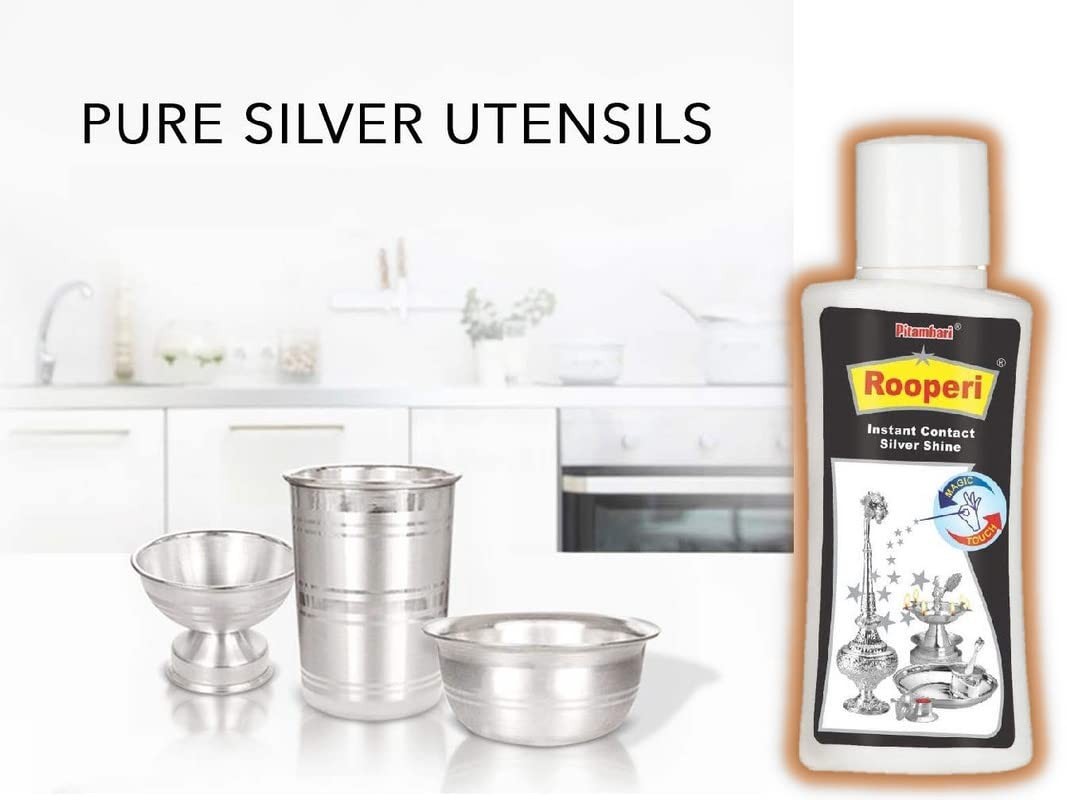 Latest Pitambari Rooperi India Instant contact Silver Shining & Cleaning Polish