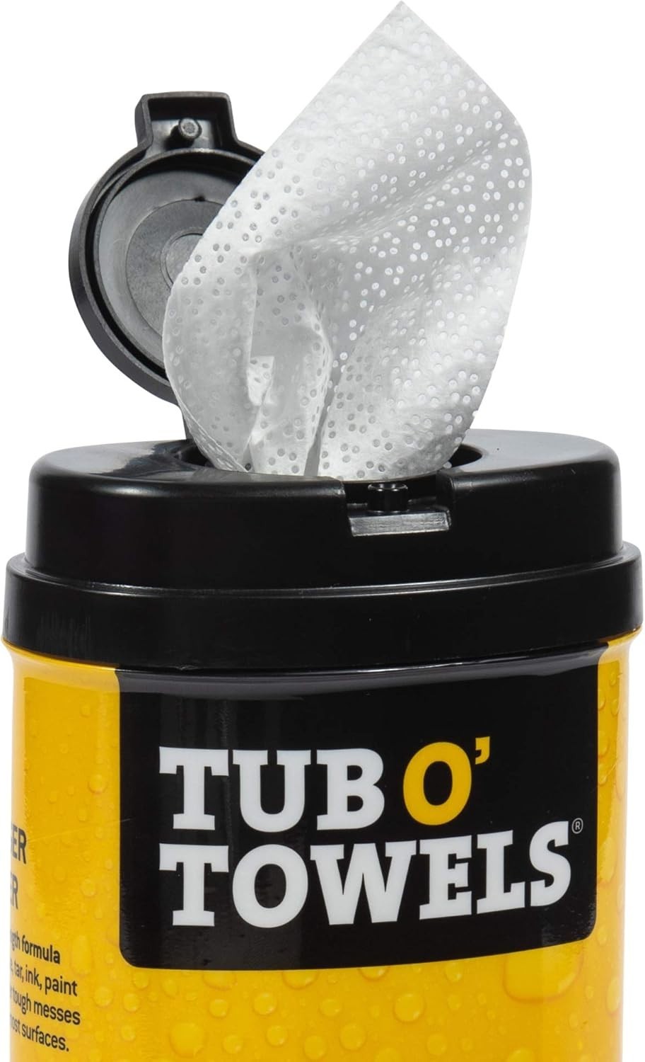 Tub O’Towels Heavy Duty Fiber Weave Cleaning Wipes 8 in. W x 7 in. L 40 pk,