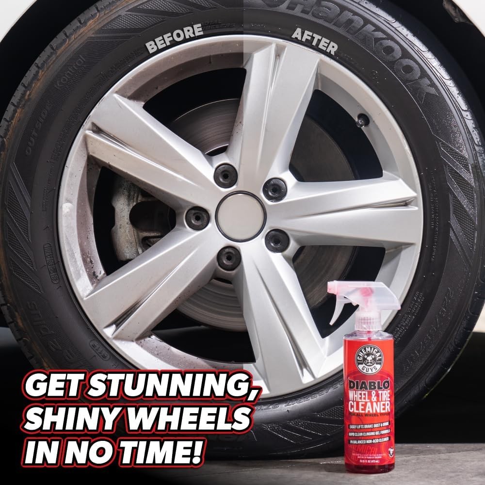 Chemical Guys Car Detailing Kit, Car Cleaning Kit with Total Interior Cleaner &