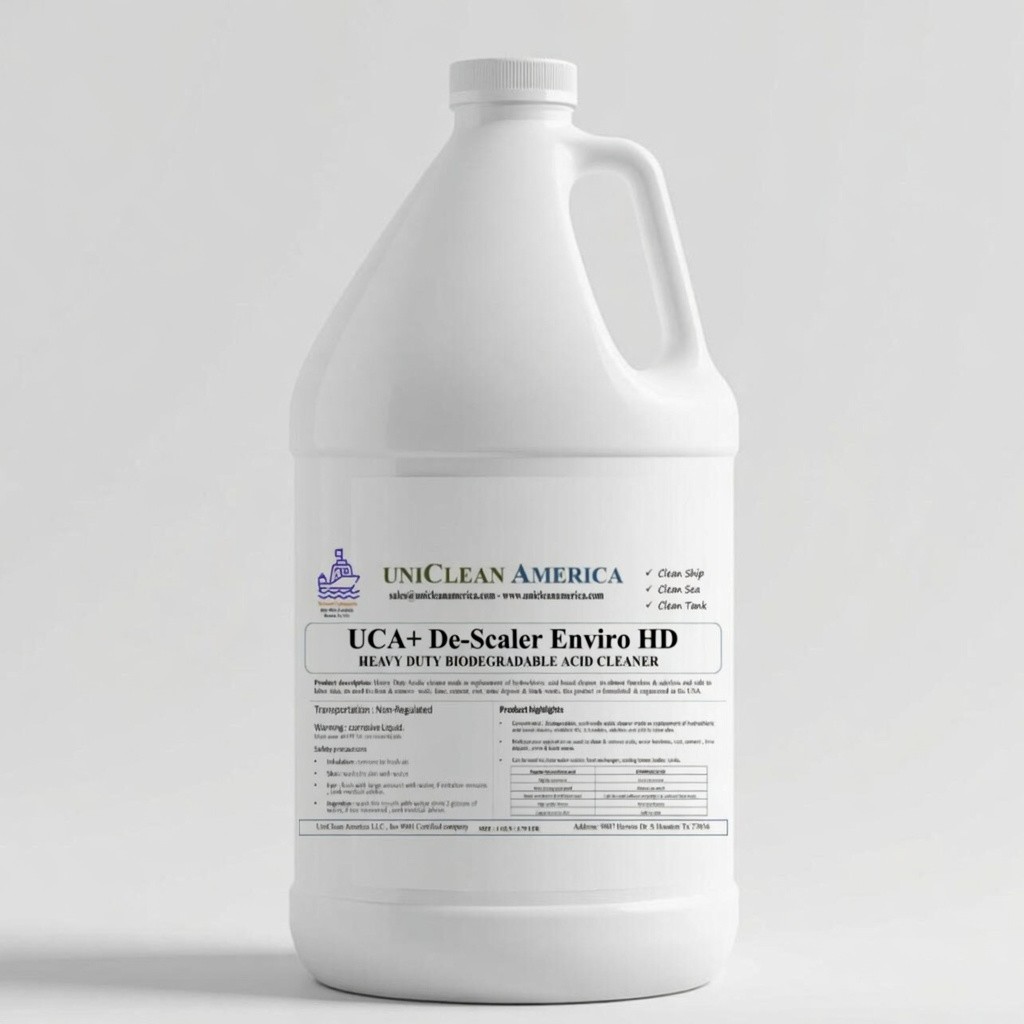 ACID CLEANER FOR ALL OF SCALE, LIME, CEMENT , NO FUMES , NO SMELL, MADE IN USA