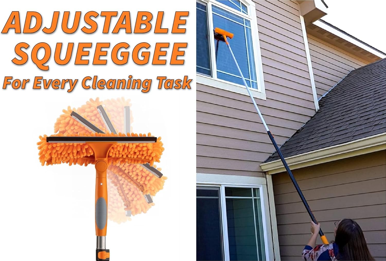 30Ft High Reach Duster Kit,Extension Pole/High Ceiling Dusting Cleaning Kit