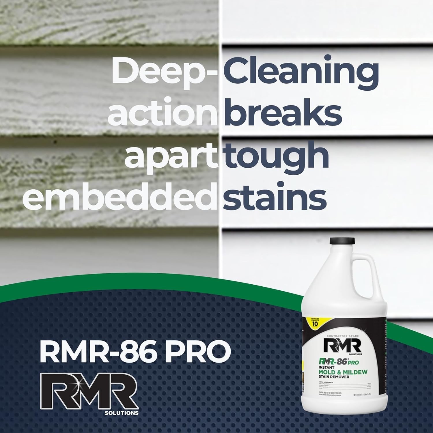 Powerful 128 Fl Oz RMR-86 Mold and Mildew Remover – Contractor Grade Solution