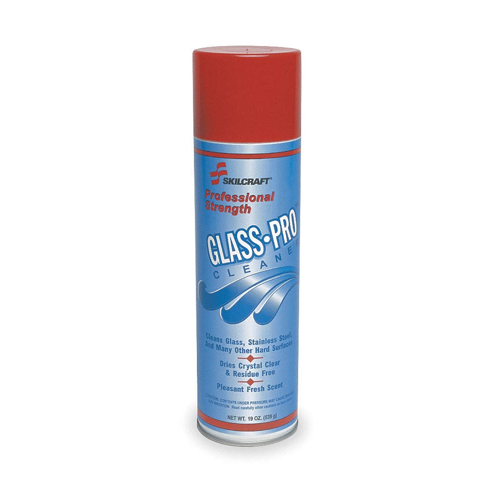ABILITY ONE 7930-01-513-6864 Glass Clnr,Aero Spray Can,GlassPro,19 oz 6XE50