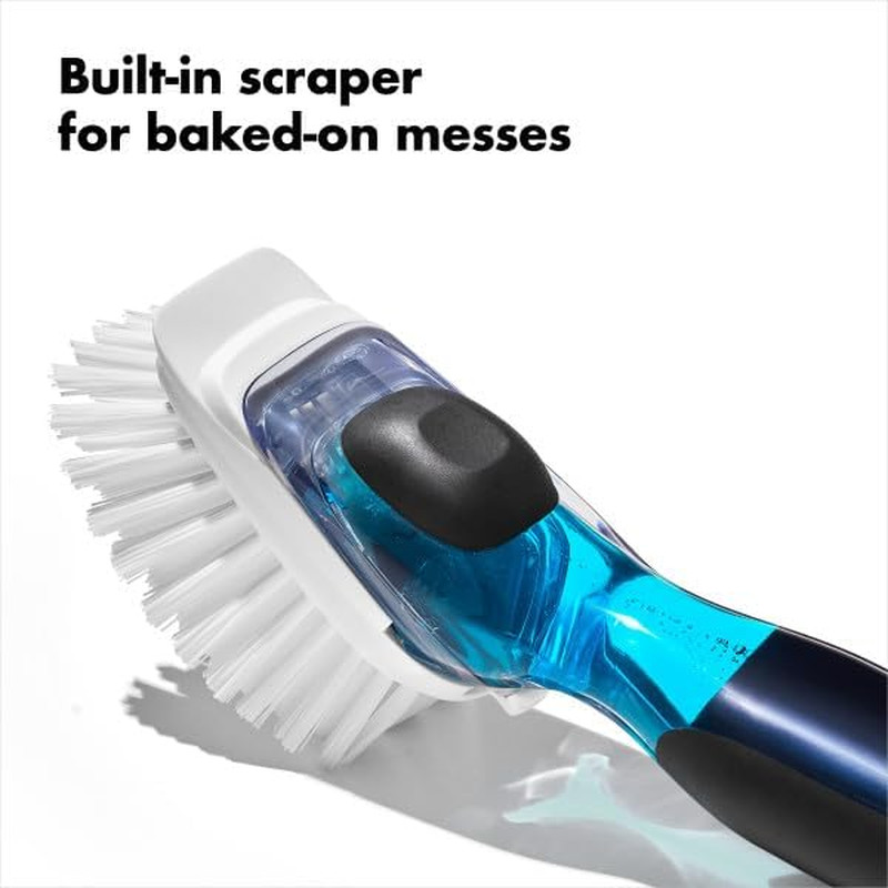 NEW Good Grips Soap Dispensing Dish Brush