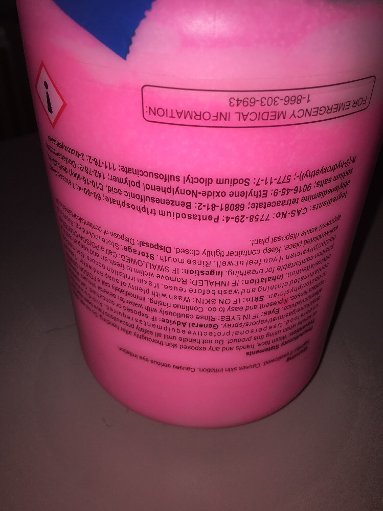 Sunburst Chemical Achieve Hard Surface Glass Cleaner 5lb