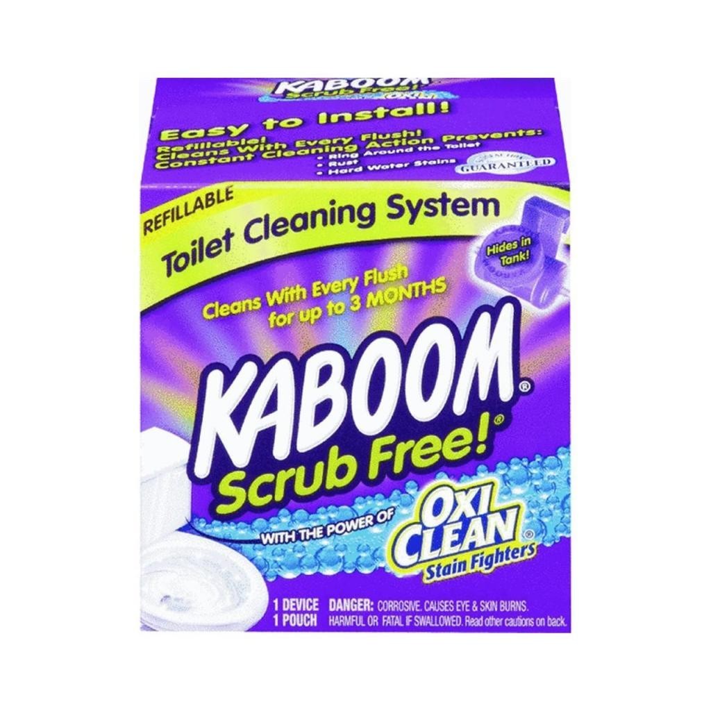 NEW Church And Dwight 35113 KABOOM Scrub Free Toilet Cleaning System Cleaner