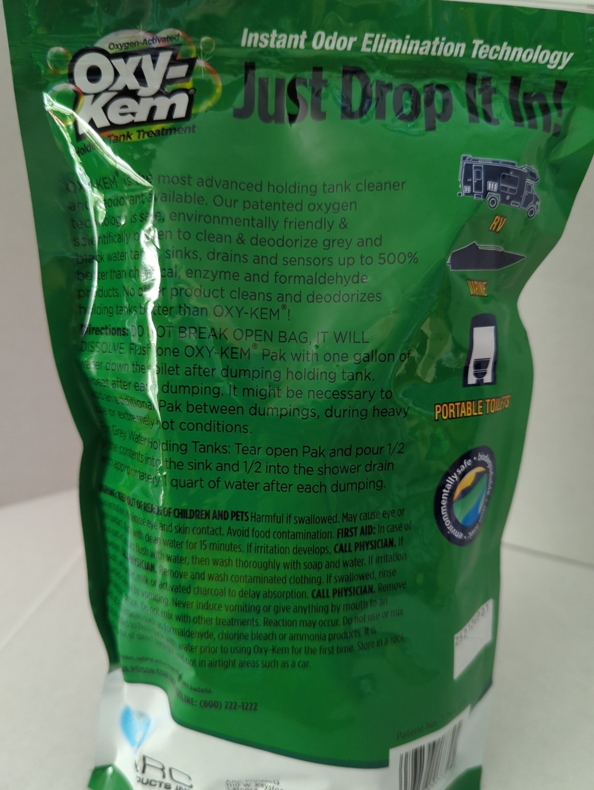 18 Oz. RV Holding Tank Treatment , Treats up to 60 Gal.