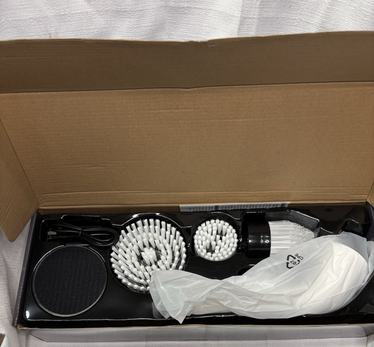 8 in 1 Electric Spin Scrubber with 8 Replaceable Brush Heads, Multi-Functional
