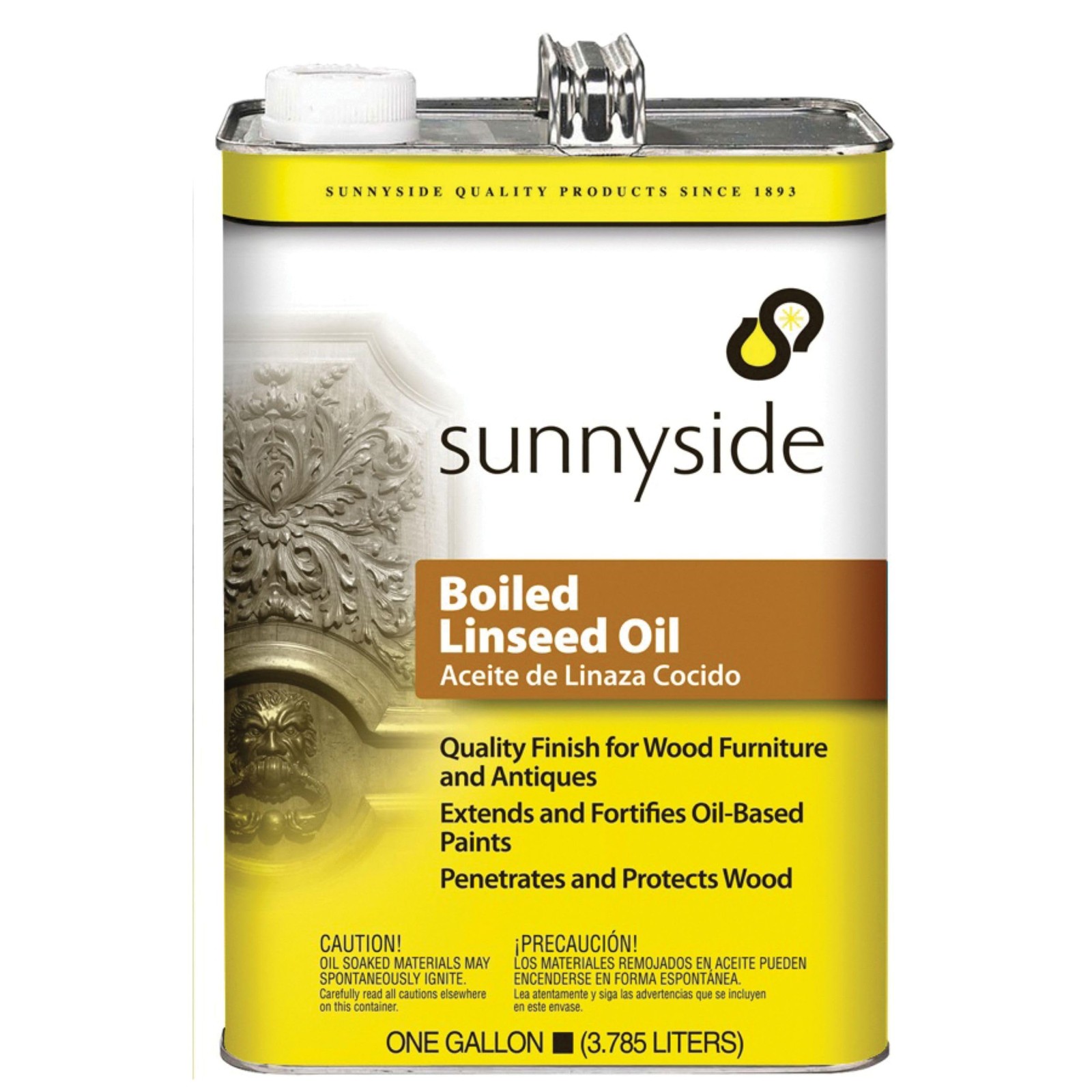 Boiled Linseed Oil Wood Finish and Treatment Gallon 128 fl oz