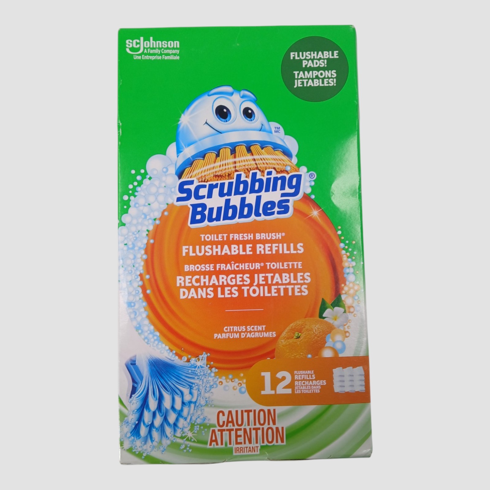 SC Johnson Scrubbing Bubbles Continuous Clean Drop-Ins 5 Count 7.05 OZ.