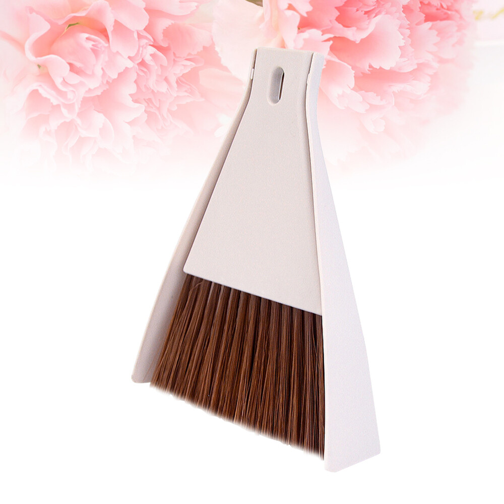 Mini Desktop Broom and Dustpan Set Household Dust Pan and