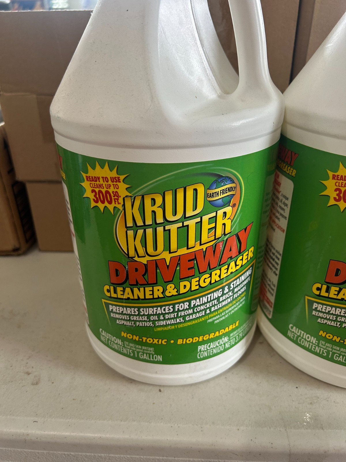 2-pack 1-gallon Krud Kutter Driveway Cleaner Degreaser Stain Remover concentrate