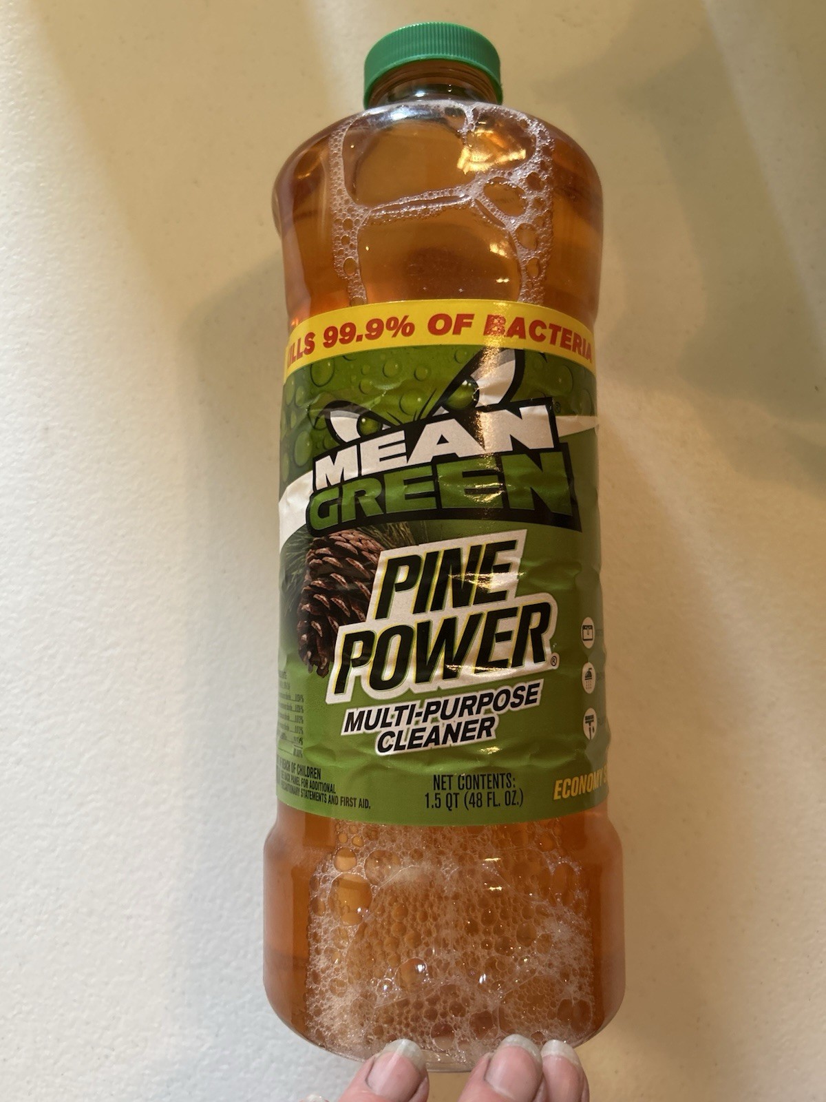 Mean Green Pine Power Multi Purpose Cleaner 48 Oz. Kitchen, Bathroom, Floors
