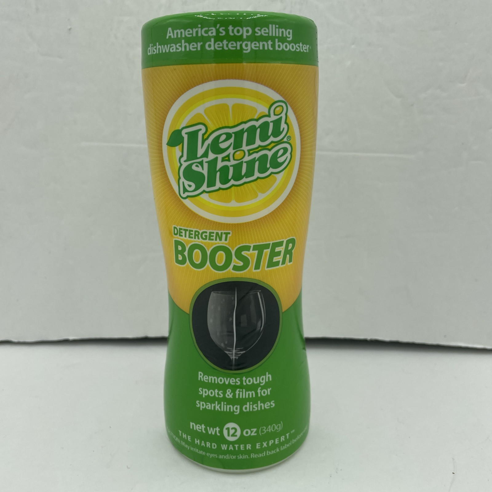 Lemi Shine 12 oz. Lemon Scent Dishwasher Detergent Booster