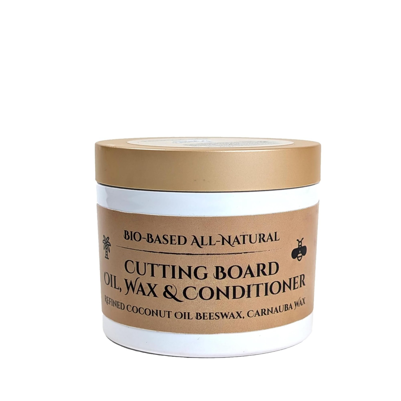 Cutting Board Oil 5oz Food-Grade Mineral Oil Alternative Beeswax Carnauba Wax