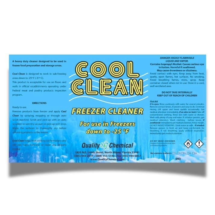 Cool Clean Heavy-Duty Freezer Cleaner-1 gallon (128 oz.)