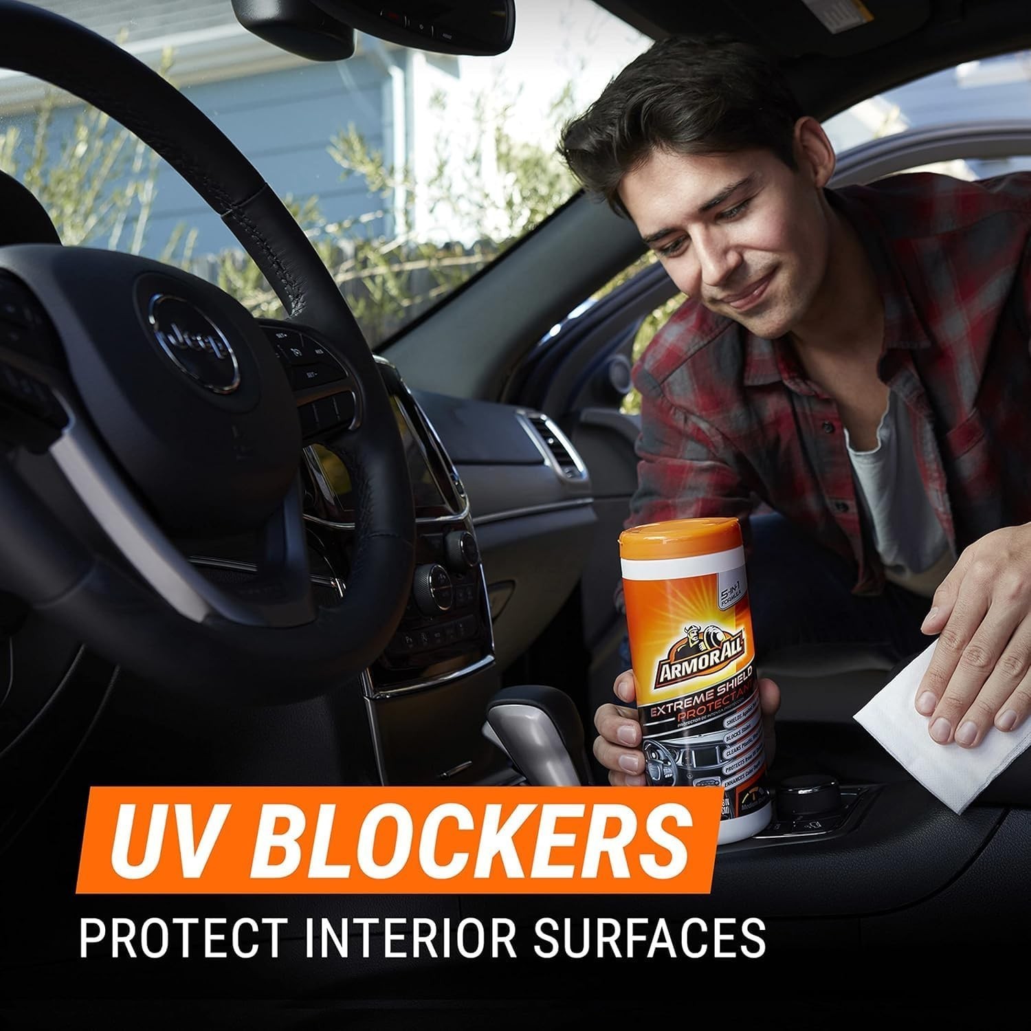 Ceramic Leather Care Wipes for Car Upholstery – 50 Sheets, Stain Blocker