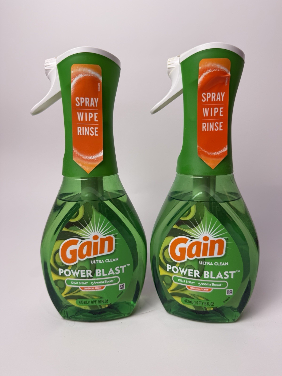 2X Gain Ultra Clean Power Blast Dish Spray Original Scent 16 Oz. Each