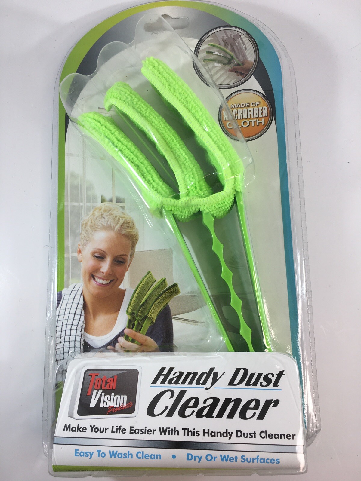 Green Handy Dust Cleaner – Dust Wiper – Microfiber Cloth Global TV Products NEW!