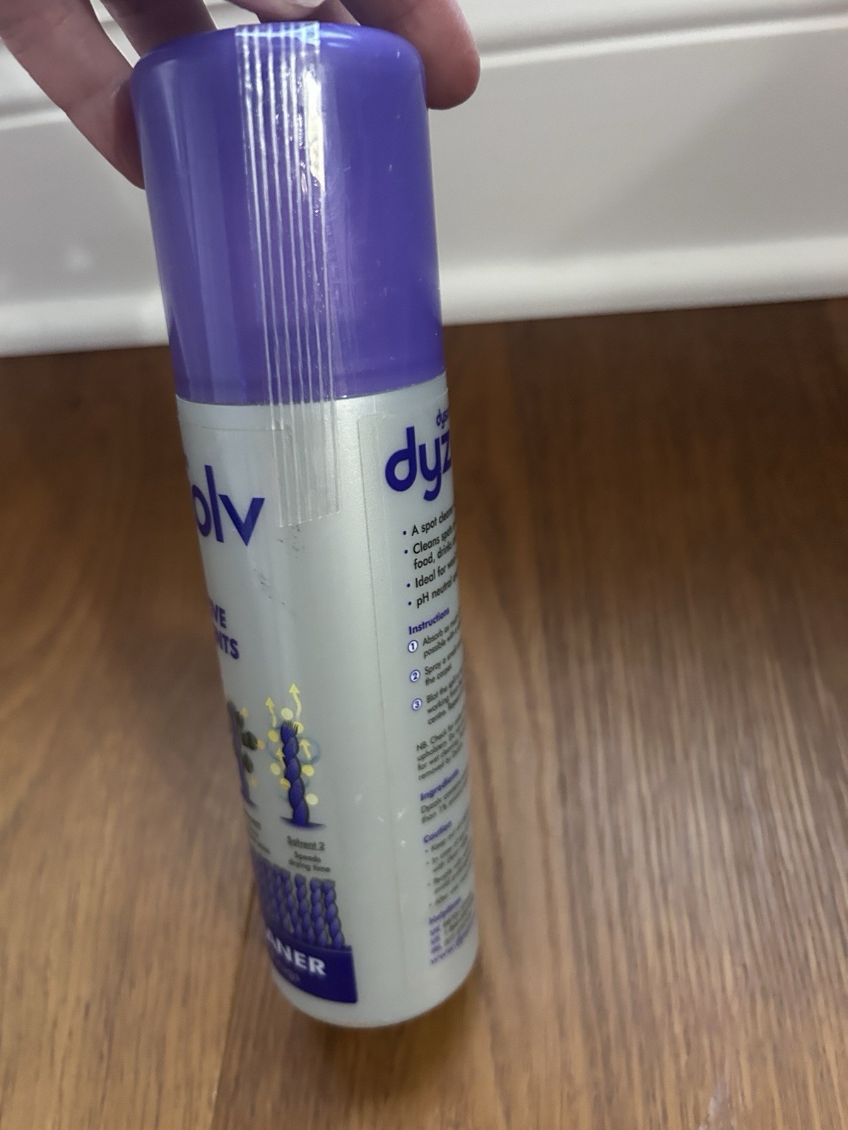 Dyson Dyzolv Spot Cleaner 8.5 oz Bottle For Carpets And Rugs