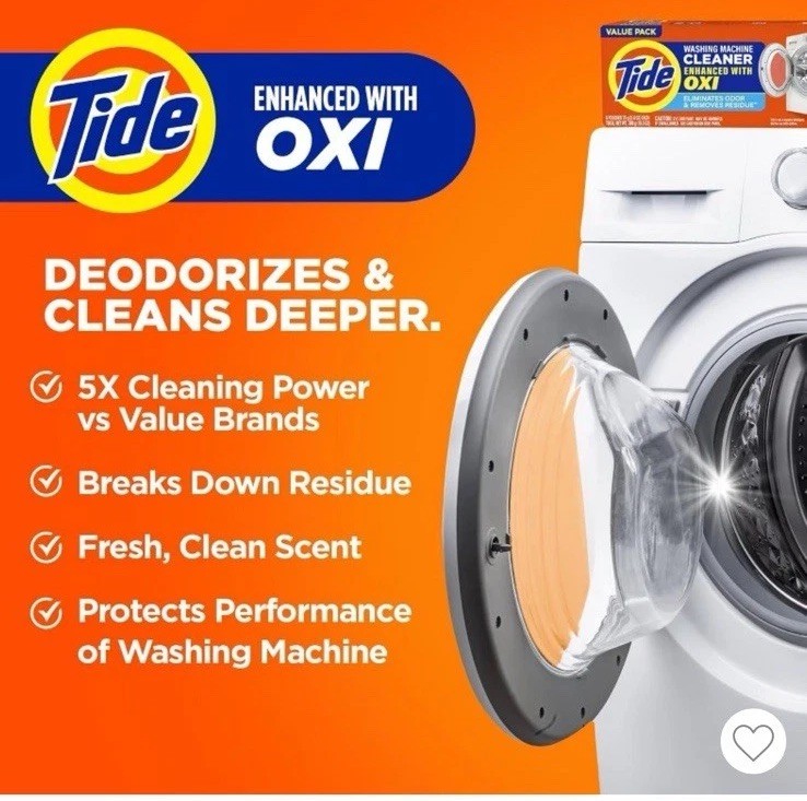 Tide Washing Machine Cleaner – 6ct