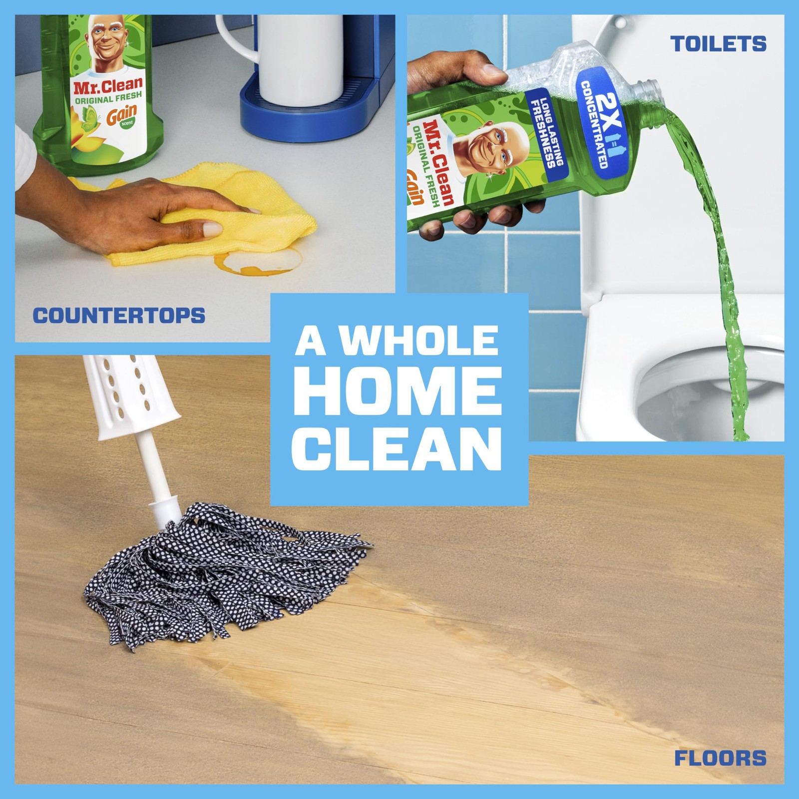 Mr Clean All Purpose Cleaner 41OZ | Multi-surface Floor Bathroom Cleaner