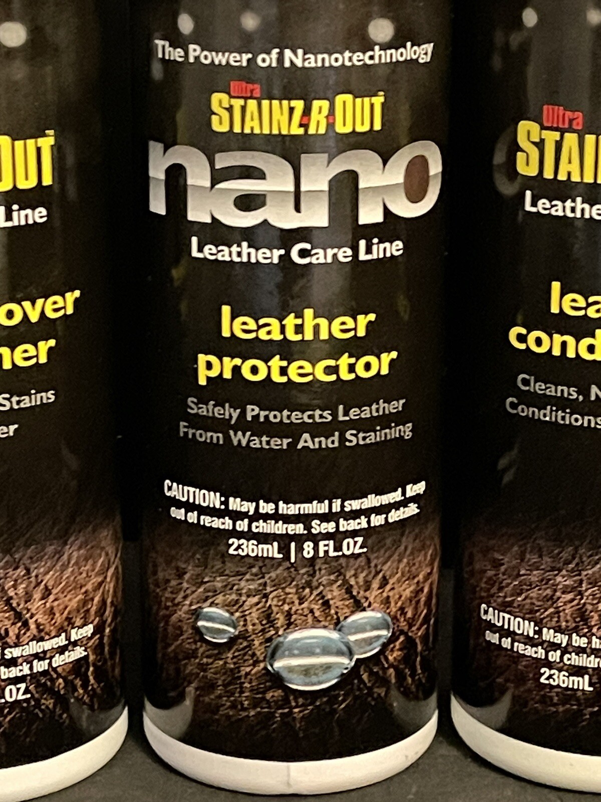 Ultra Stainz R Out Leather Care Line 3 Piece Kit NEW Rare and HTF