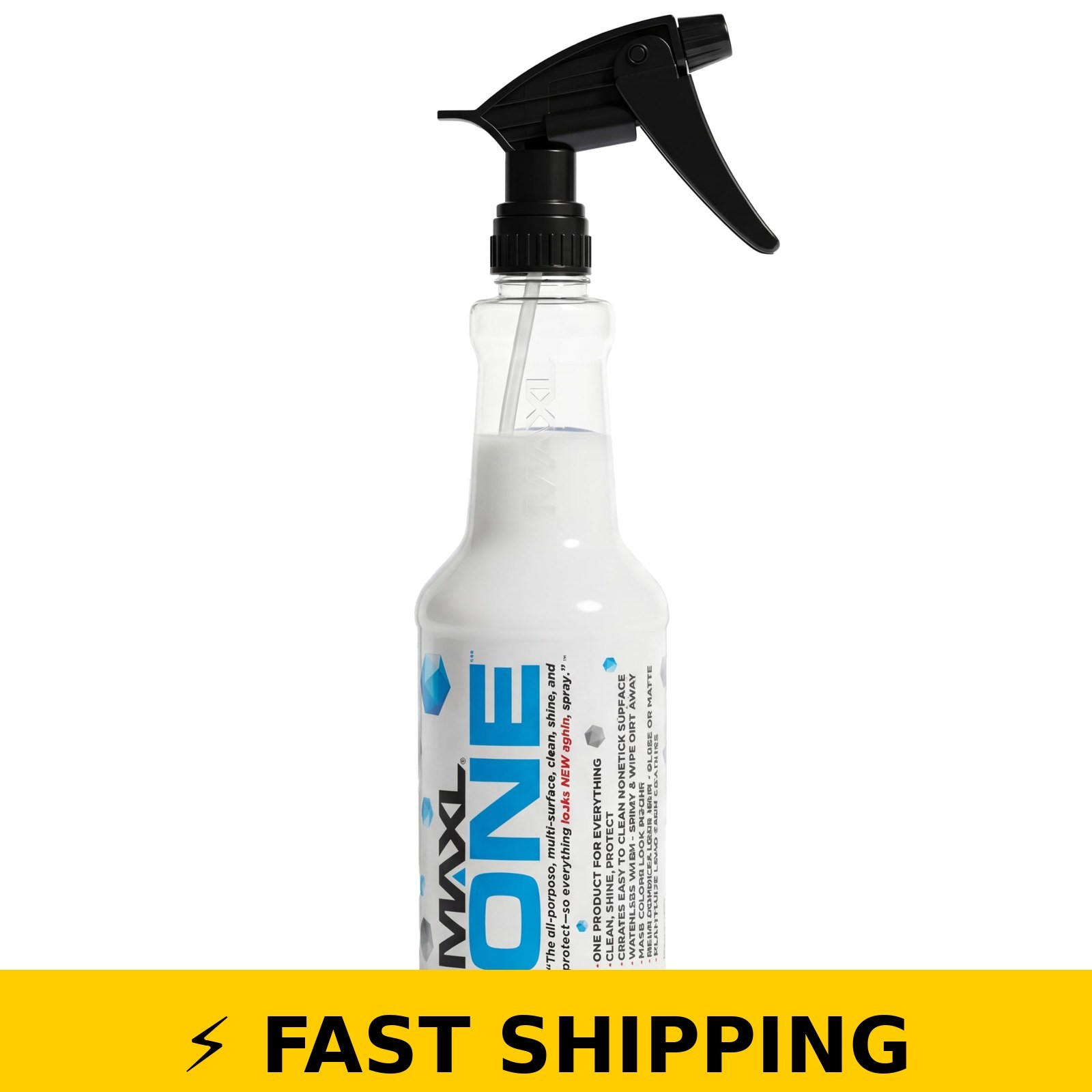 MAXLONE 20oz All Purpose Waterless Car Detailer Spray – Triphene Formula