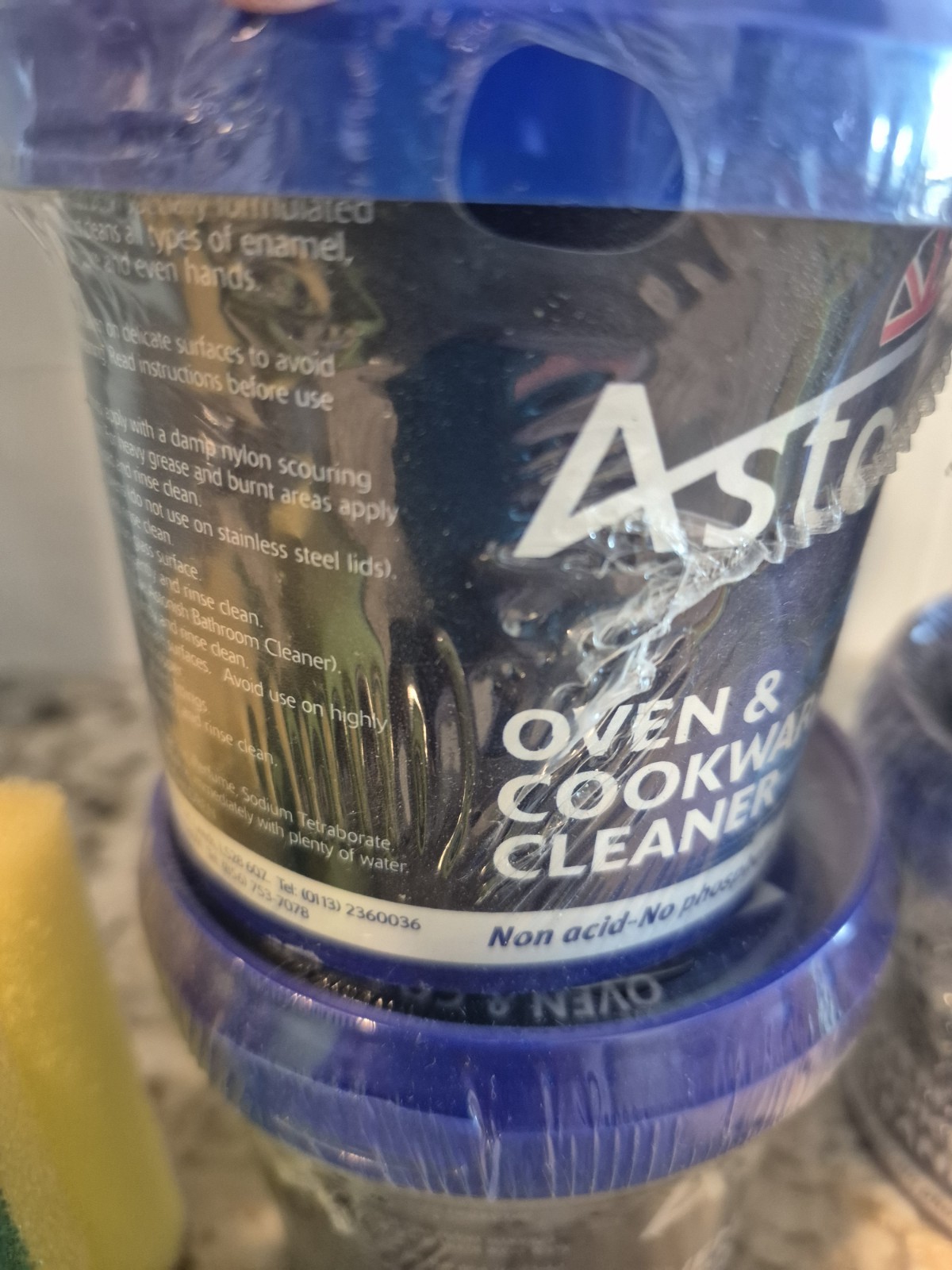 8 PACK Lot Astonish Oven Cookware Cleaner Cleaners 4 x 17 oz + 4 Scrubbers