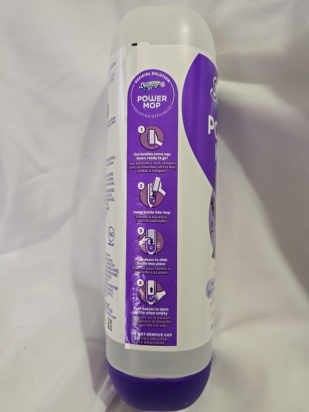 Swiffer PowerMop Deodorizing Floor Cleaner Refill Lavender Scent 25.3 Fl. Oz.