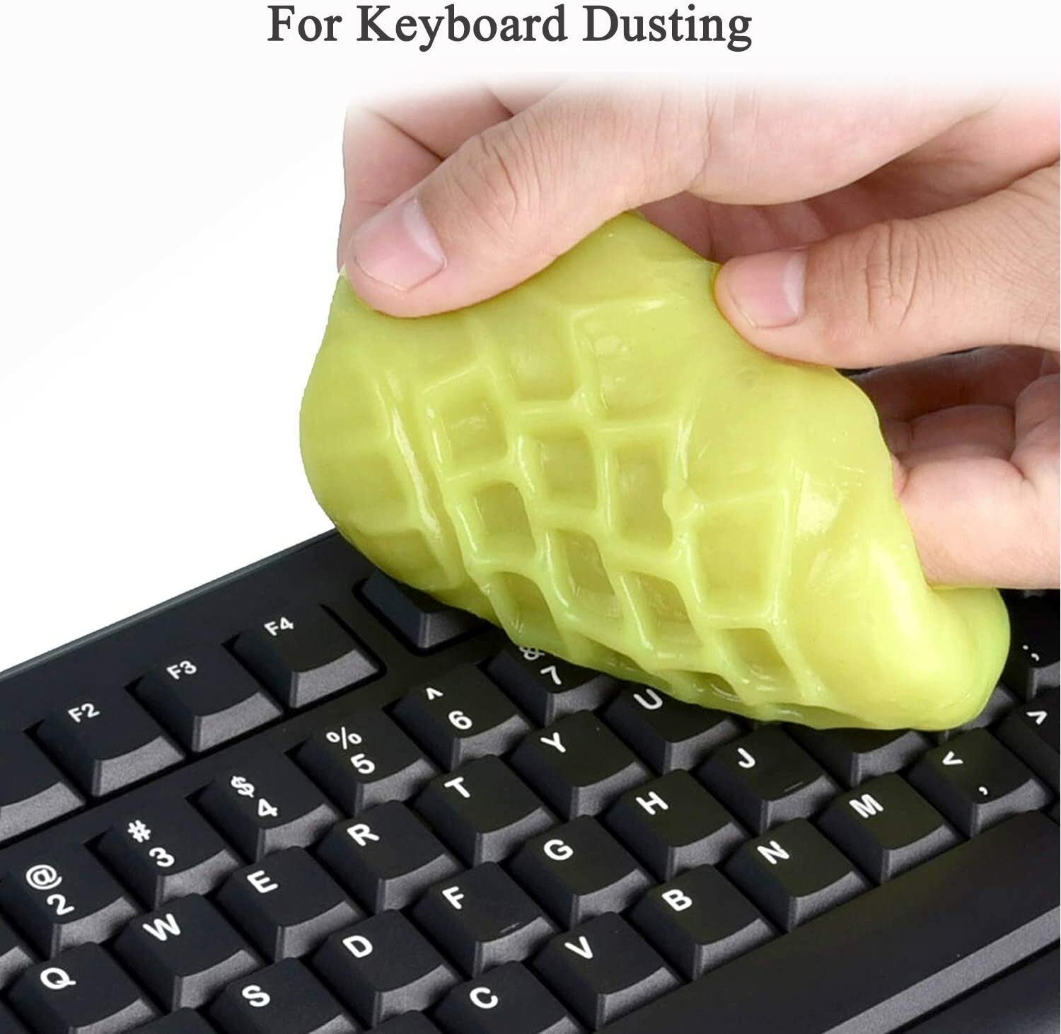 2PC PC Keyboard Car Dust Dirt Soft Sticky Cleaner Glue Gum Silica Gel Cleaner US