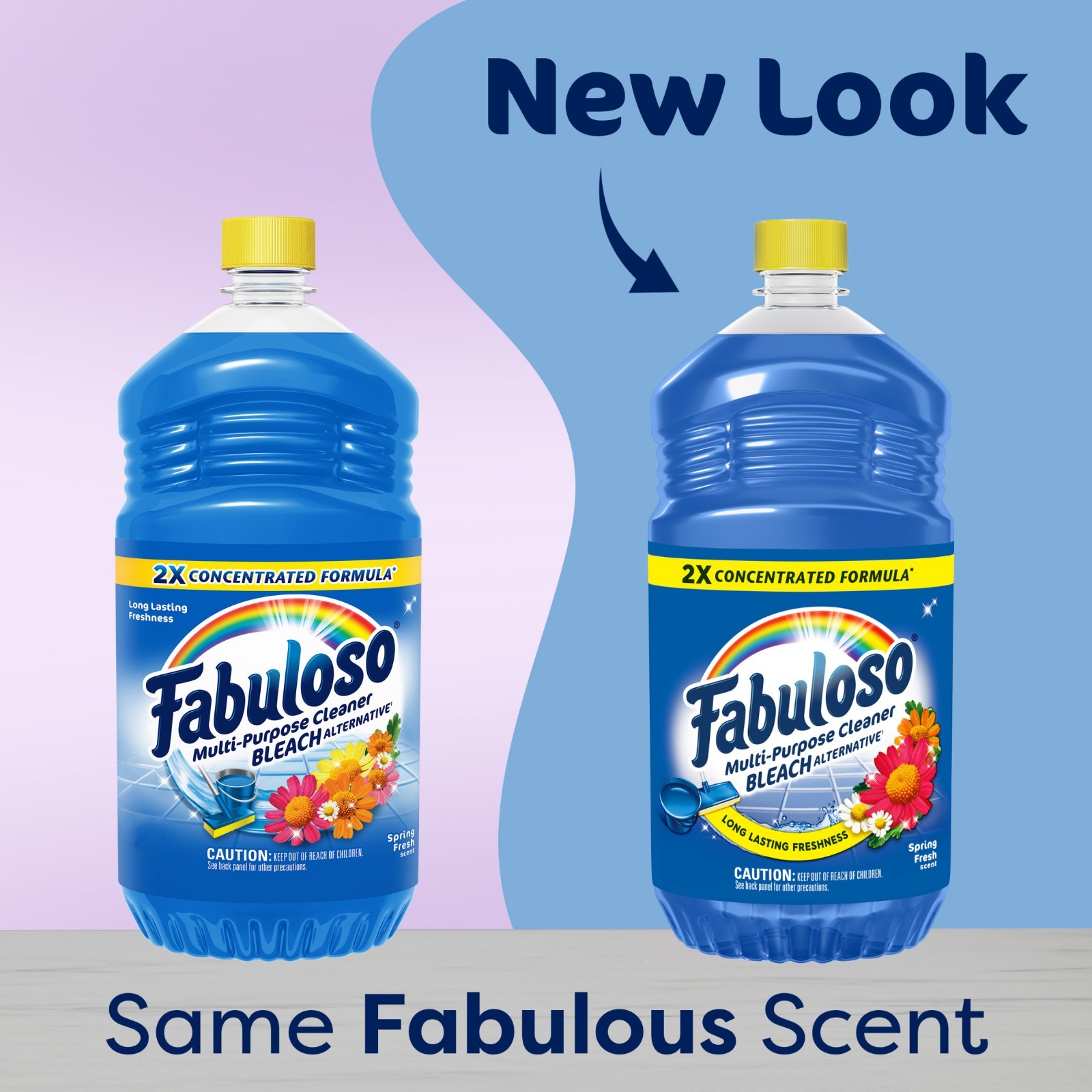 Fabuloso 56 oz Multi Surface Cleaner Spring Fresh Bleach Alternative