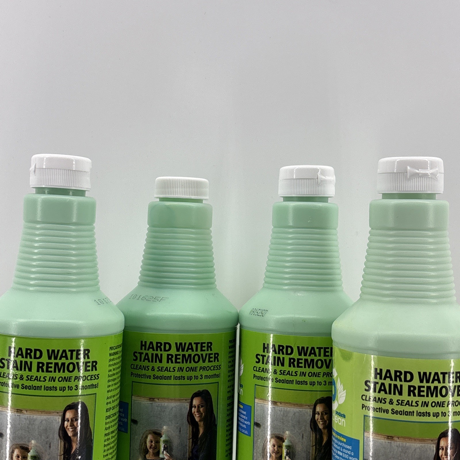 4 Bioclean Hard Water Stain Remover Cleans & Seals 20.3 oz Bottles (Lot Of 4)