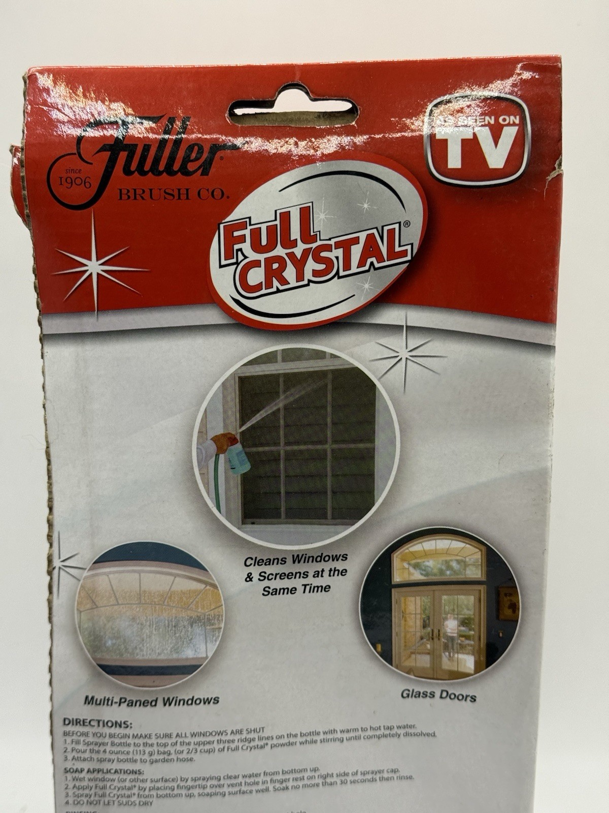 Fuller Brush FBFC-6 As Seen On TV Full Crystal Window & Outdoor Surface Cleaner