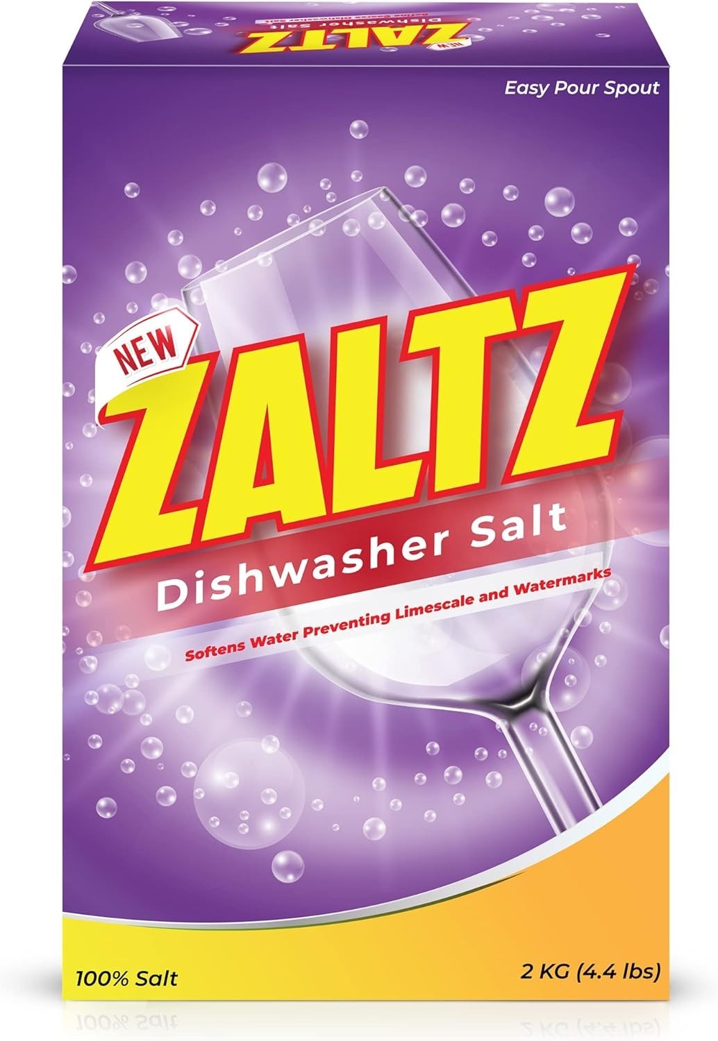 Water Softener, Cleaner, Rinse Aid With Easy Pour Spout – Real Salt For Dishw…