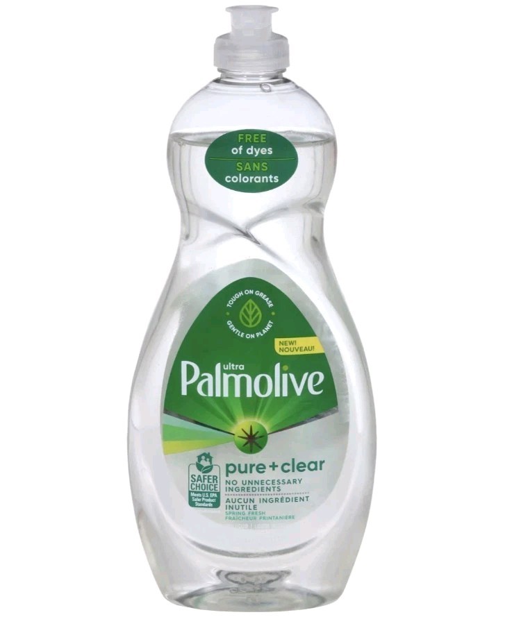 💚 PALMOLIVE 💚 (2-PACK) 9.7 Fl. Oz. 🫧 ●PURE + CLEAR● 🫧 Dishwashing Liquid 🫧.