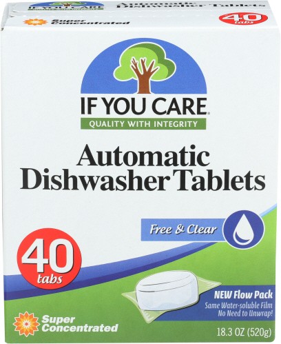 If You Care Dishwasher Detergent 40 Tablets Pack of 8